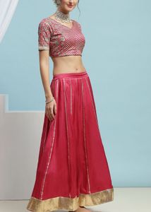 Pink Lehenga Choli with Dupatta