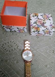 Elegant Rose Gold Watch