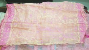 Pink Chiffon Dupatta