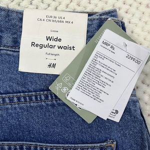 H&amp;M Wide Regular waist (EUR 36) (UK 8)