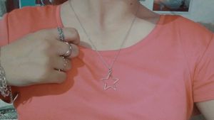 Y2k Star Pendent