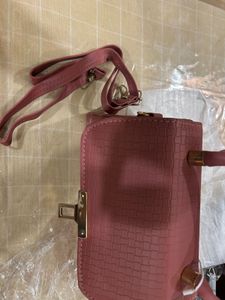 Cute Pink Top Handle Bag (Structured Ba