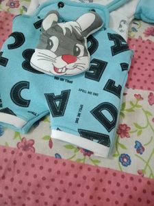 Cute Baby Outfit with Bunny Detail