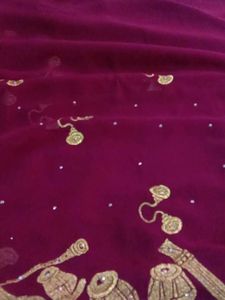 Reception Musical Saree