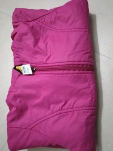 Pink Kids Hooded Jacket