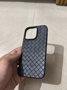 Woven Black Phone Case