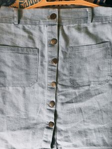 Blue Denim Skirt