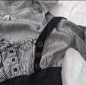 Striped Corset Top