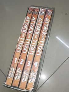 Attack On The Titans Manga Set 4 Comic