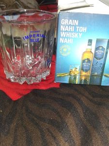Seagram&#39;s Imperial Blue Whisky Glass