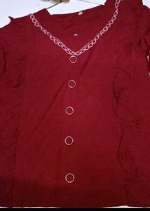 Maroon Top