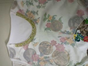 White Stretchable Kurta