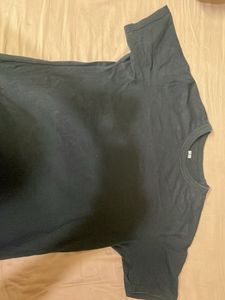 Black Crew Neck Tee