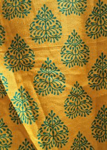 Yellow And Green Kurti
