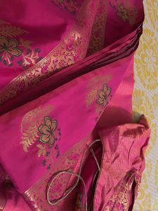 Heavy Party Saree With Blouse
