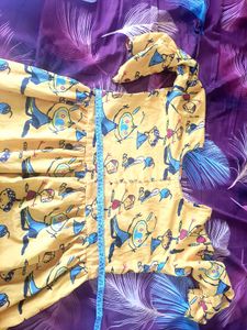 Mustard Women Gown