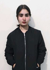 Bershka Black Bomber Jacket