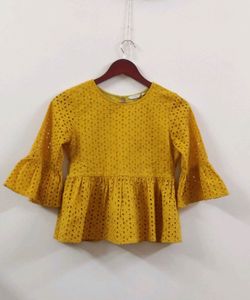 Cute Mustard Top