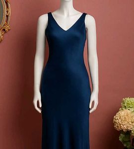 Sale 🎊🎉Elegant Navy Blue Maxi Dress