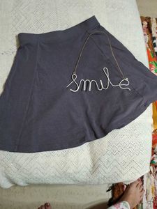 Cute Grey H&m Skirt