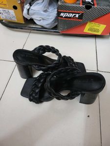 New Black Block Heels