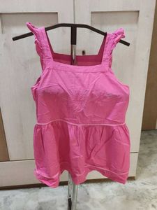 Bust 38 Peplum Cotton Top