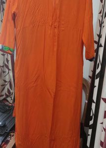 Kurti With Real Mirror Work