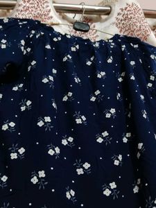 Women Blue Rayon Top 💙