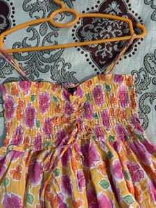 Floral Spaghetti Top