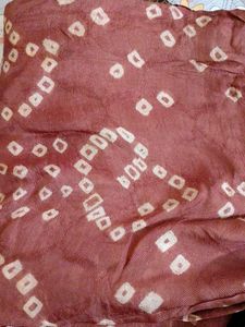 Silk Bandhani Fabric