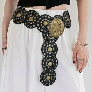 Boho Y2K Vintage Disc Belt