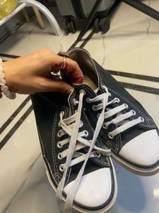 Black Canvas Sneakers