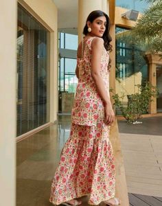 Women Kurta Sharara Set