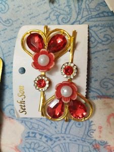 Hair Accessories with a beautiful sling bag
