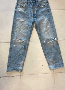 Ripped Denim Jeans