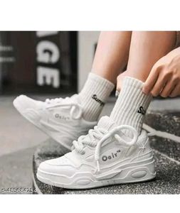 Retro White Sneakers Fo Men Casual Shoes For