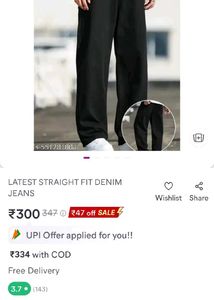 Stylish Black Jeans