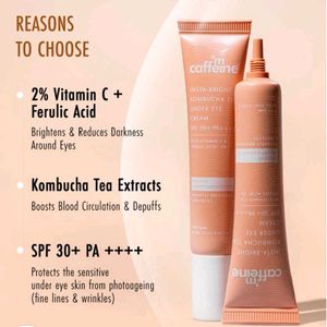 MCAFFEINE UNDER EYE CREAM &amp; OIL CONTROL SERUM