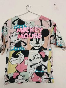 Trends DISNEY MICKEY MOUSE PRINTED TOP FOR GIRLS