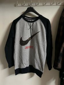Nike Grey & Black Sweatshirt