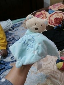 Finger Teddy Hankey Toy For Baby