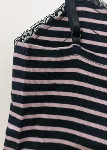 Striped Lace Cami Top