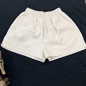 Women’s Leather Shorts