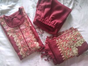 Elegant Embroidered Kurta Set