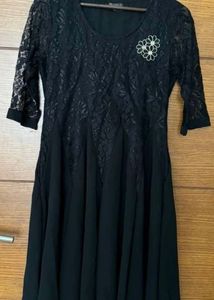 The black Dress For NEW YEAR