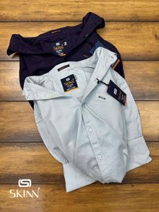 casual plain shirts for men