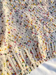 Cute Multi Crochet Pullover