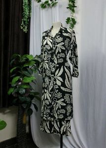 Floral Print Kurta Set