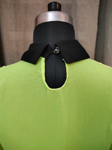 Neon Green Laced Top