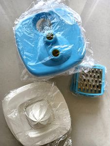 All in one, Chopper, kneader, hand juicer